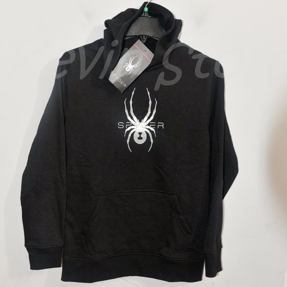 Spyder‎ boys youth hoodie Black - Picture 1 of 8